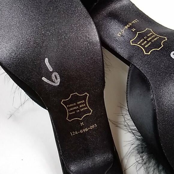 VTG VICTORIAS SECRET HEELS SLIPPERS - Picture 6 of 8